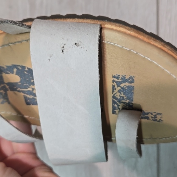 Sorel Women Ankle Leather Sandals Flats flip flop shoes sz 7 - Picture 13 of 14